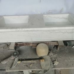 Custom Solid Marble Double Sink top