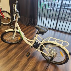 Nakto ELEGANCE 22 in Wheels Step Through Ebike E Bike Electric Bicycle 