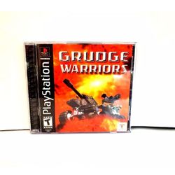 Grudge Warriors PS1 (Sony Playstation 1,Take 2 Games,2000) Complete With Manual