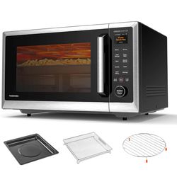 50% off TOSHIBA OptiChef Air Fryer Combo Countertop Microwave Oven