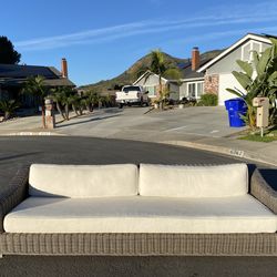 Restoration Hardware Provence Outdoor 9Ft Sofa EXCELLENT CONDITION