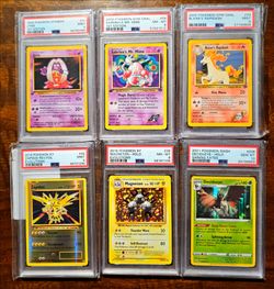 Pokemon PSA Vintage Lot!!! 65% Market!