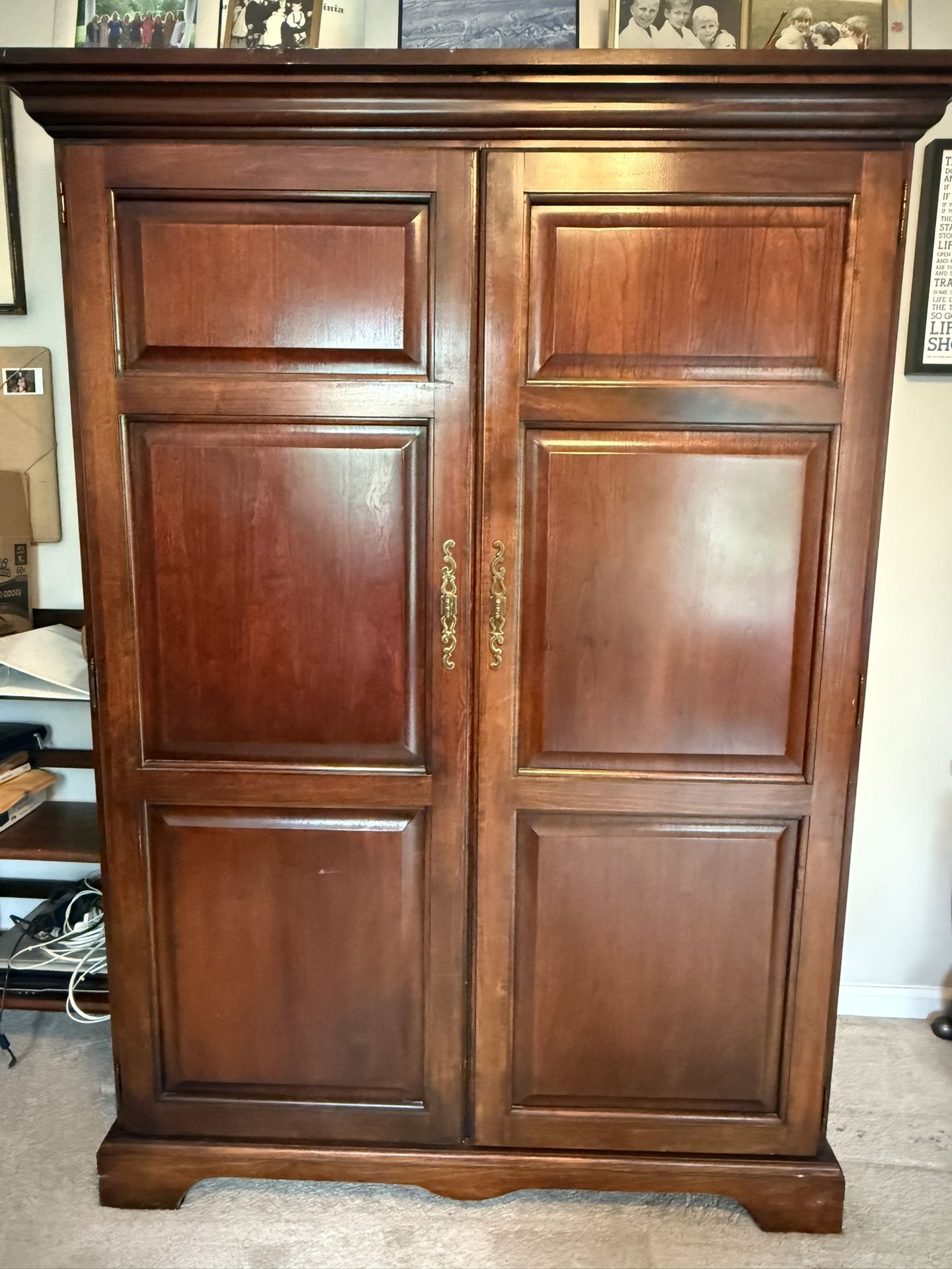 Antique Armoire Desk