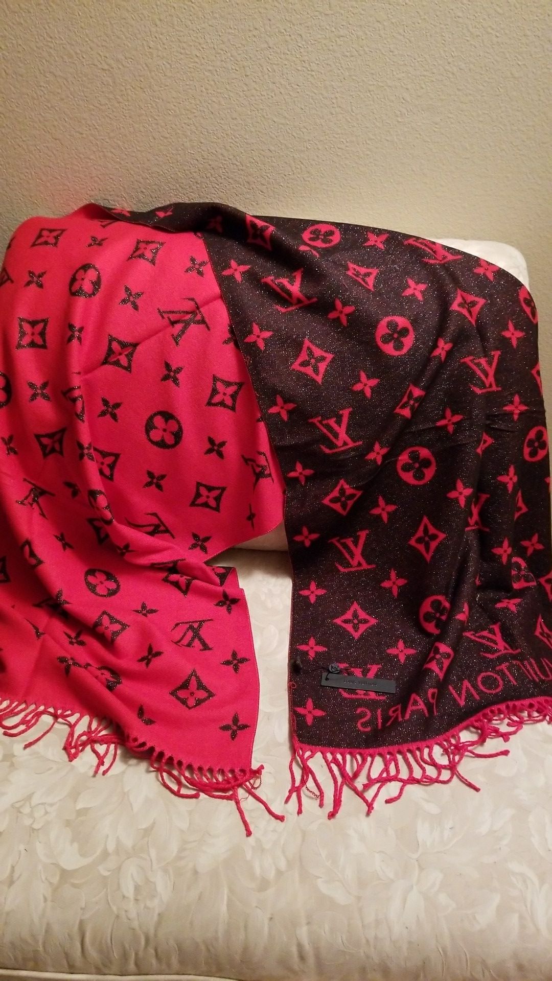 louis vuitton cashmere big scarf