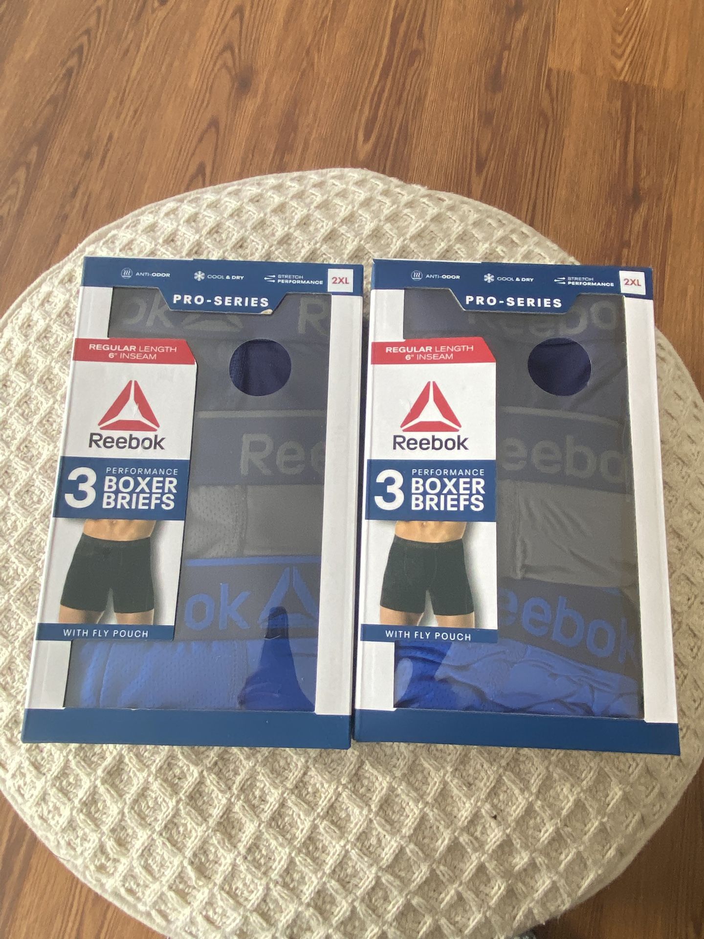 Men’s Reebok Performance Boxer Briefs