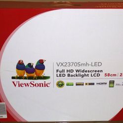 ViewSonic 23" VX2370Smh-LED H.D. Display with SRS Sound