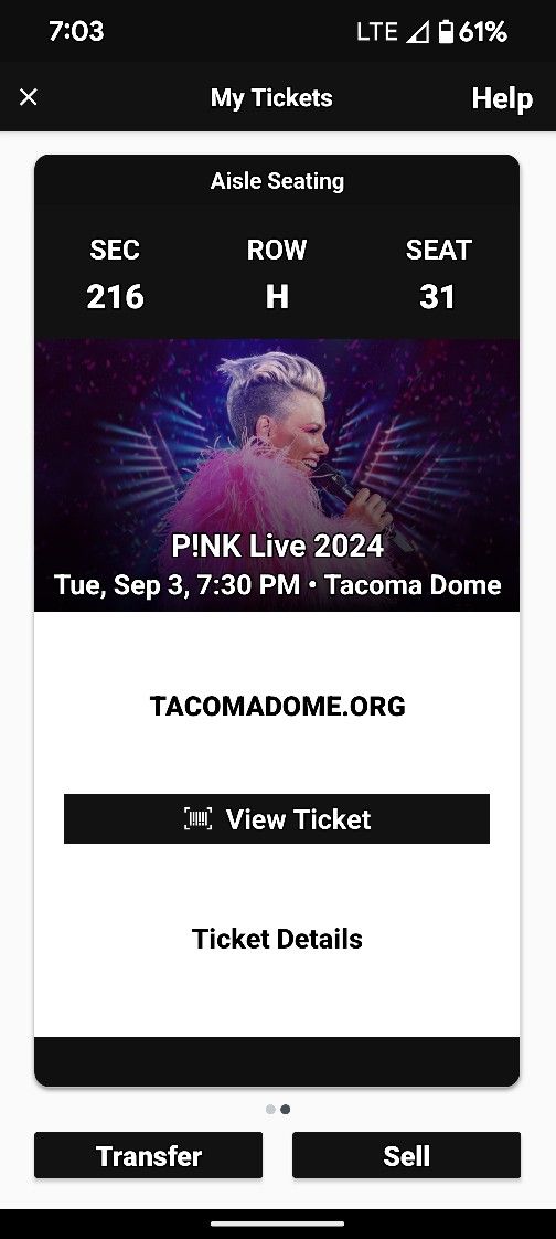Pink Tickets