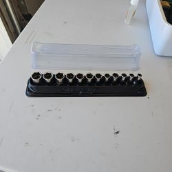 Snap On 3/8 Socket Set 1/2 Deap