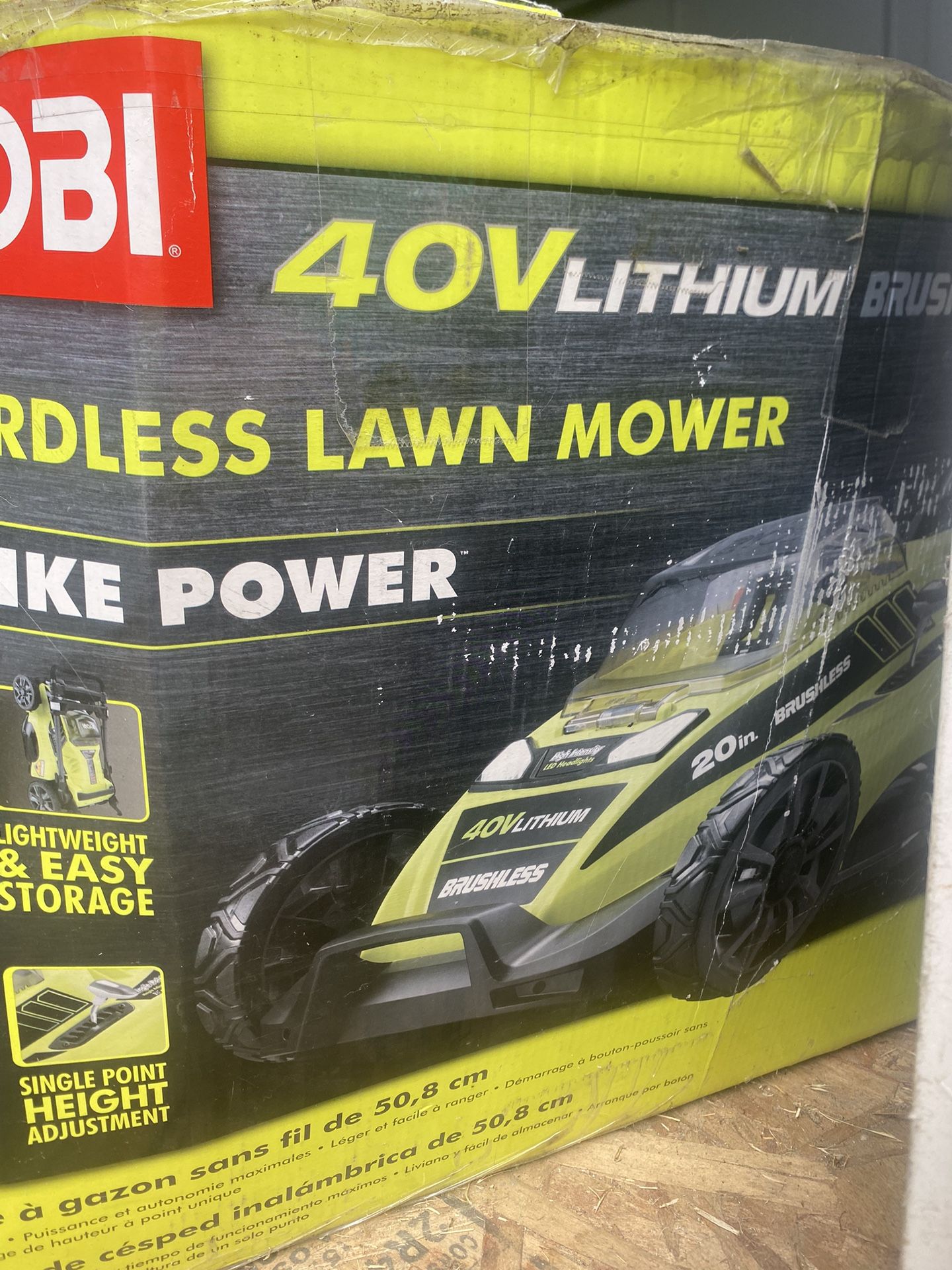 RYOBI Lawn mower 40V 