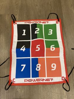 PowerNet Numbered Pitching Pad