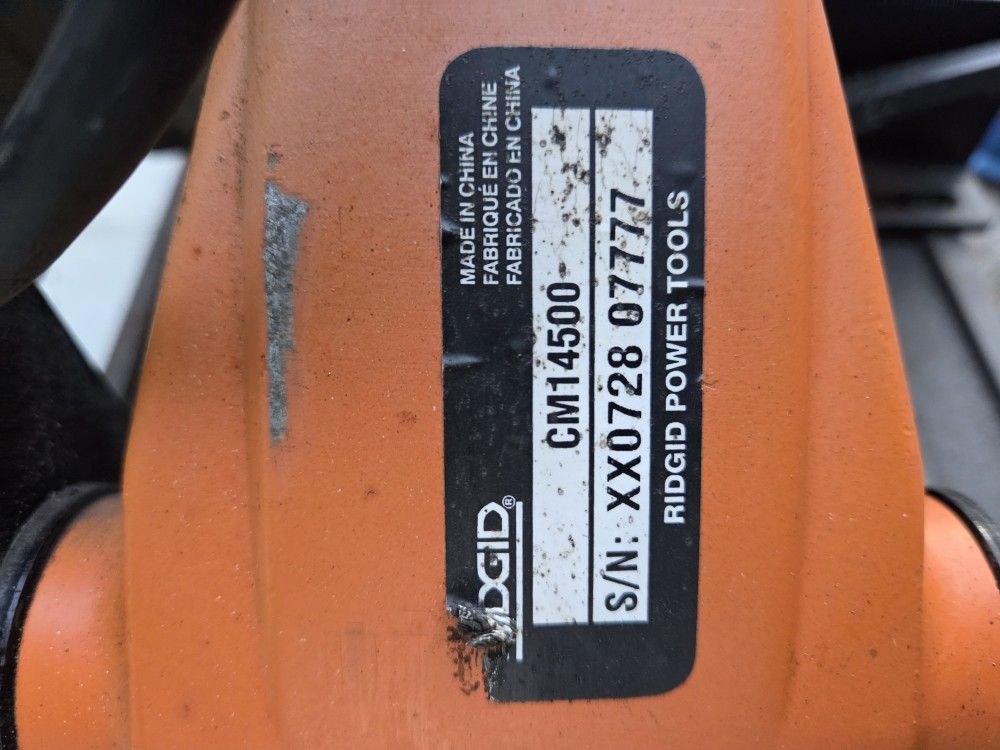 14 Inch Chop Saw