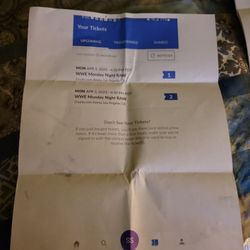 WWE TICKETS