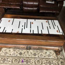 Solid Wood Antique Coffee Table 