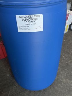Blue barrels