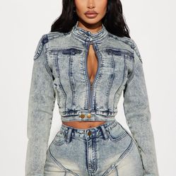 Fashion Nova Jean Jacket 