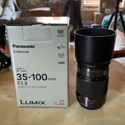 Panasonic LUMIX 35-100mm F2.8