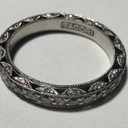 Tacori Crescent Diamond Ring