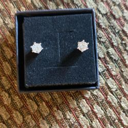 GRA Moissanite Report Earrings 