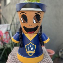 LA Galaxy Garden Flower Pot