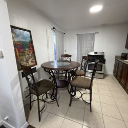 Dining Table Set With 4 Chairs