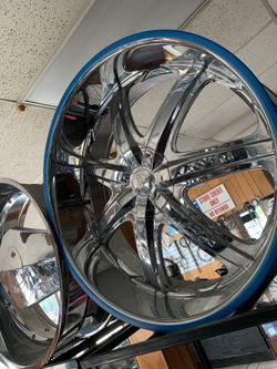 Chrome wheels