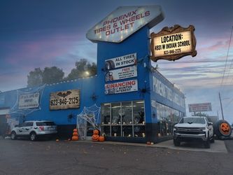No Tricks. No Interest. Just Halloween Treats! 💀⚡ Dig your ride out of the grave with our glowing financing deals at Phoenix Tires & Wheels Outlet!