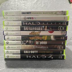 Microsoft Xbox 360 Video Game Bundle 