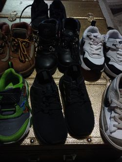 Children's Nike Shoes And Timberlands