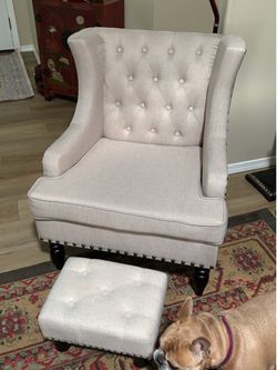 Occasional Chair Modified Wing Back