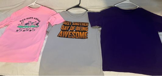 New, 3 Boys Shirts size large(10/12)