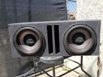 DS18 Gen-X Dual Subwoofer Box