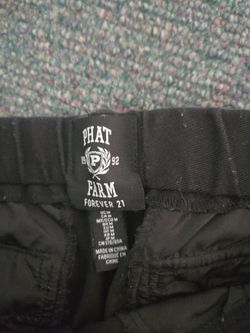 Phat Farm x Forever 21 Black Pants Size M