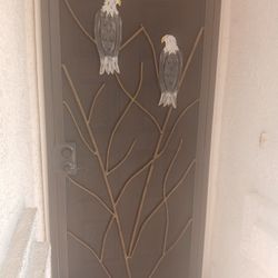 Security Door, Heavy Duty, Eagles.