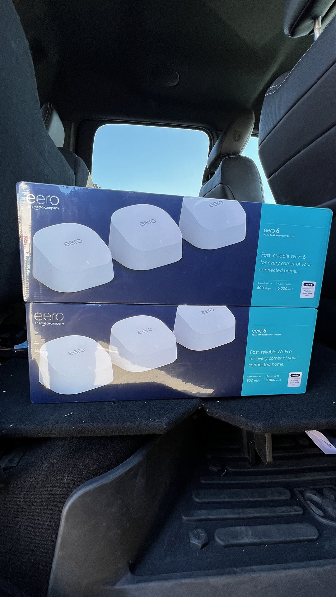 eero 6 Dual-Band Mesh Wi-Fi 6 System (3-pack)
