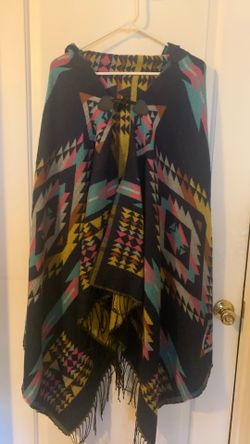 Hooded Poncho 