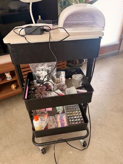 Nail cart set **SELLING EVERYTHING**