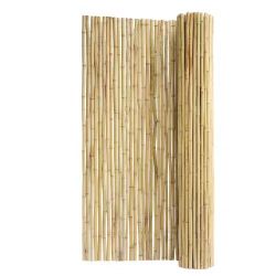 549*Natural Rolled Bamboo Fence, Eco-Friendly Bamboo Privacy Fence 6 ft H x 8 ft L x 0.75 in D. , Decorative Bamboo Privacy Screen for Garden, Backyar