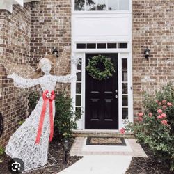 Outdoor Christmas Light Angel 7.5 Ft Used