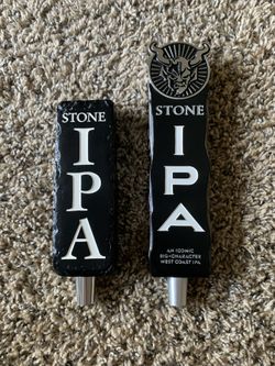 Stone IPA Tap Handles