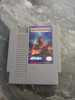 IronSword Wizards & Warriors II NES Cartridge