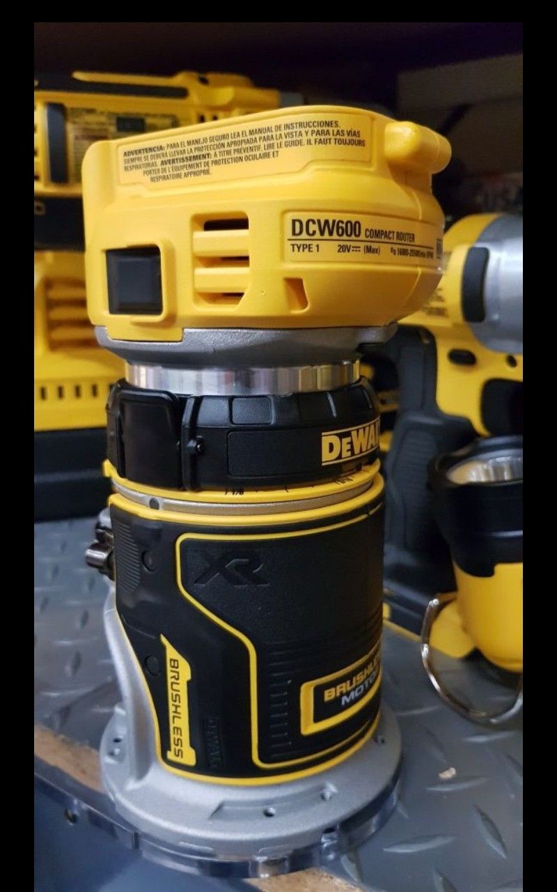DEWALT 20V MAX XR BRUSHLESS ROUTER TOOL ONLY BRAND NEW