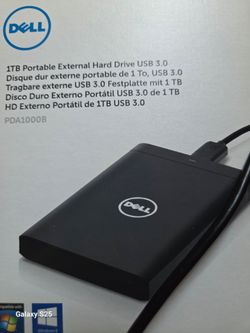 DELL 1TB External Hard Drive