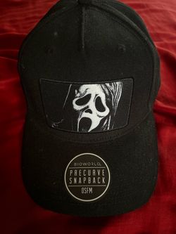 Ghost Face Hat (read description)