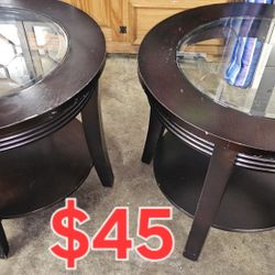 Glass Tables In Good Shape