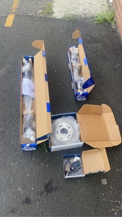 Axles Rotors Brake Pads 03 Accord 4cy Brand New