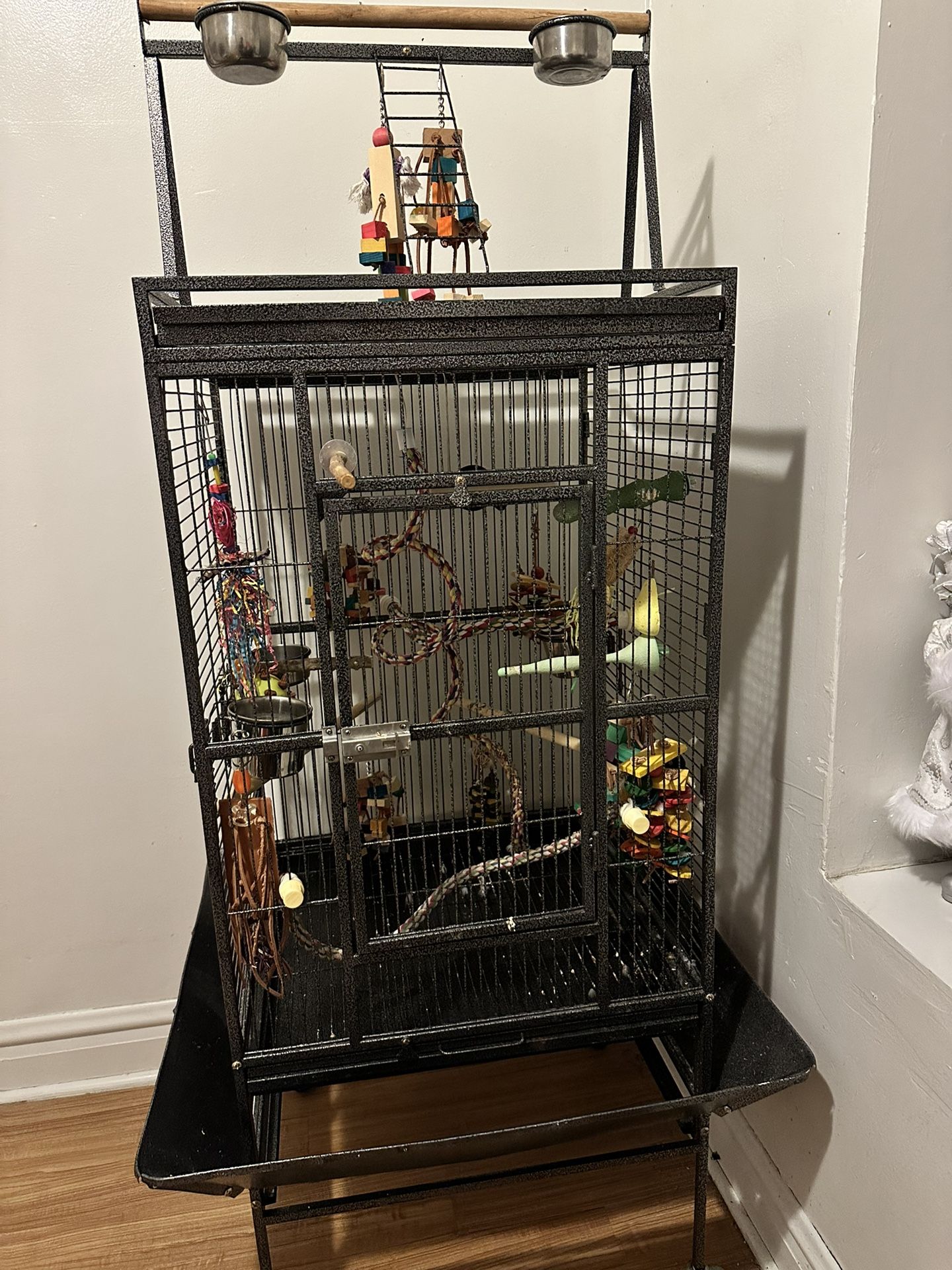 large bird cage
