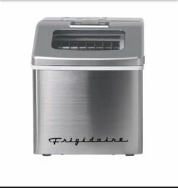 Frigidaire 40 lb. Freestanding Ice Maker in Stainless Steel