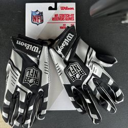 Wilson NFL Receiver Gloves Youth Size