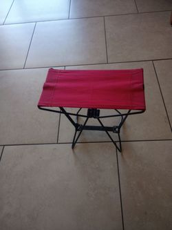 Mini folding camping stool