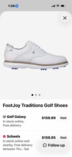 Footjoy Traditions 11.5 XW New